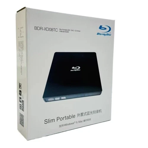 Original BDR-XD08TC BD/DVD/CD Blu-Ray Drive Optical Burner Player USB3.0/2.0 