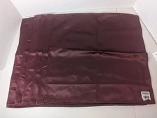 Bed Bath & Beyond 17.5"x17.5" Garnet Dinner Napkins Cotton Blend Set Of 6