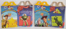 McDonalds TOY STORY 2 - Happy Meal Boxes - Complete Set Of 2 - Disney -year 1999