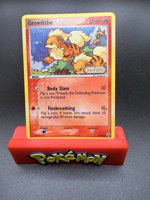 Pokemon Legend Maker Growlithe 55/92 Reverse Holo Legend Maker 2006 LP