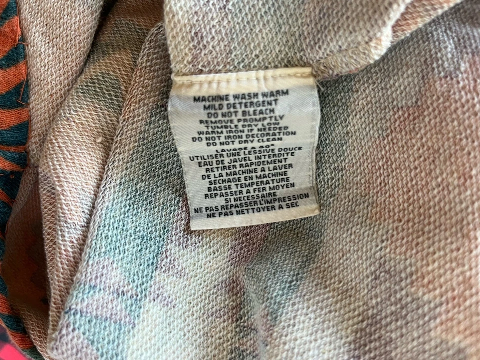 Moletom feminino DENIM&SUPPLY RALPH LAUREN laranja sudoeste tamanho grande - Imagem 4 de 4