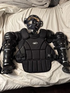Kit Arbitre Baseball Champro AMT - Protection Homme (Grand) - Masque, Plastron, Jambières, Veste, Casquette