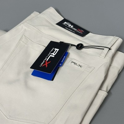 RLX Ralph Lauren Golf Pants Tailored Fit Mens Sz 34x32 Basic Sand