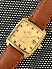 OMEGA 565 Seamaster Square  Automatic Watch Vintage Men's 166042 Beige Dial