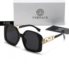 Versace Sunglasses Women's Square Classic Stylish Tourism Fashion sunglasses Box