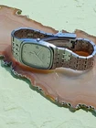 Omega Seamaster Quartz Square Men's Watch 34.5mm Used Non-Working. Beautiful