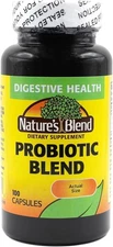 Nature's Blend Probiotic Blend Capsules, 100 Ct