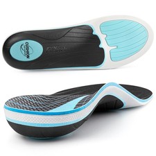 Plantar Fasciitis Insoles Men Women- 220 lbs Heavy Duty High Arch Support Ins...