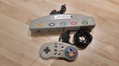 Hudson Soft Super Famicom Multitap + Super Joy Card Controller Nintendo - Japan