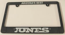 Jones Dealership Arizona's Best Booster License Plate Frame METAL