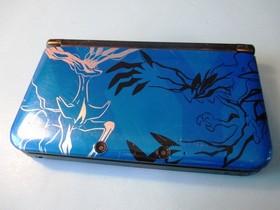 Nintendo 3DS XL Pokemon X & Y Blue Edition Worn System w/Charger FREE Ship!