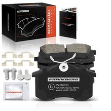 FRANKBERG Rear Brake Pads Set for Audi A4 B6 8E2 B6 8E5 B6 8H7 B7 8EC B7 8ED B7