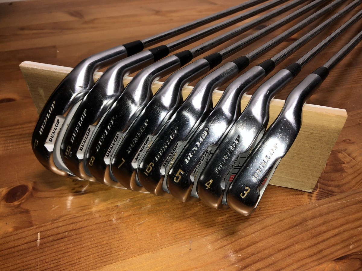 Dunlop Power Lift Weighted Golf Clubs 3 4 5 6 7 8 9 P Irons Set