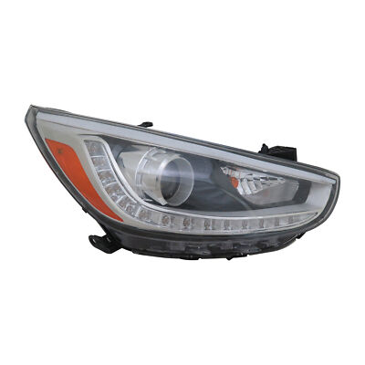 New Passenger Side Headlight For Hyundai Accent 12-17