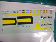 RACING WATER SLIDE DECALS 1:24  1:25 SCALE MODEL CARS