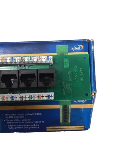 Leviton CAT5e Voice & Data Expansion Board R10-47603-C5 - Bild 5 von 5