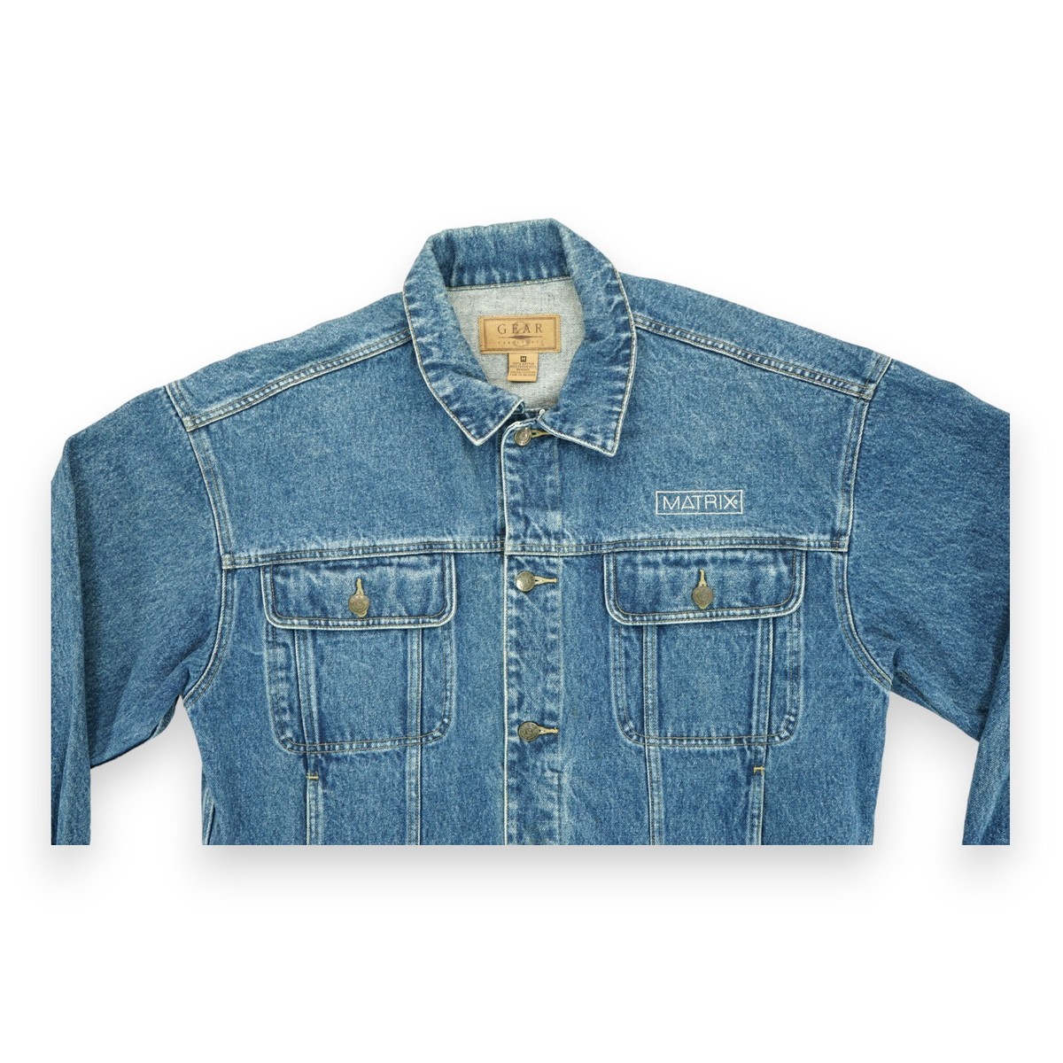 新品未使用　SUBLATIONS DENIM CHINA JACKET 新品タグ付き】SUBLATIONS DENIM CHINA JACKET - メルカリ