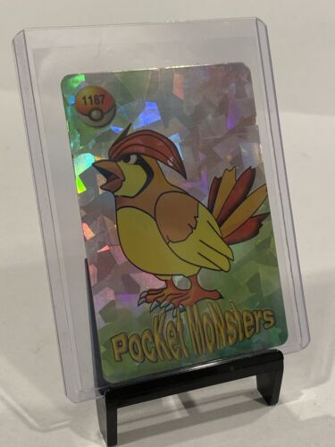 Rare Japanese Pocket Monters/ Pokemon Vending Holo Foil Sticker Card Pidgeotto - Picture 1 of 2