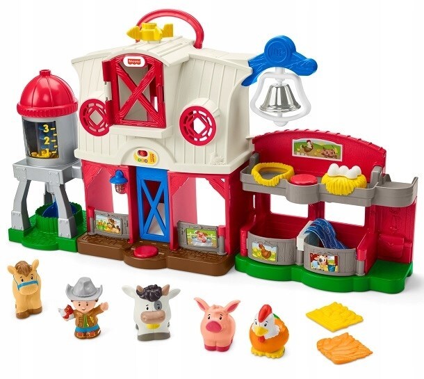 887961961577 ПЛАСТИНКА FISHER PRICE МУЗЫКАЛЬНАЯ ФЕРМА ИССЛЕДОВАТЕЛЕЙ (5 л) GXR99 MATTEL