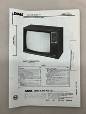 Sanyo 52C800 Service Manual Sams Photofact Free Shipping