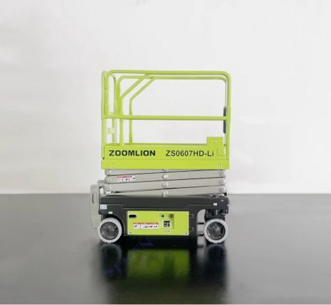 1/25 Scale Zoomlion ZS0607HD-LI Electric Scissor Lifts Diecat