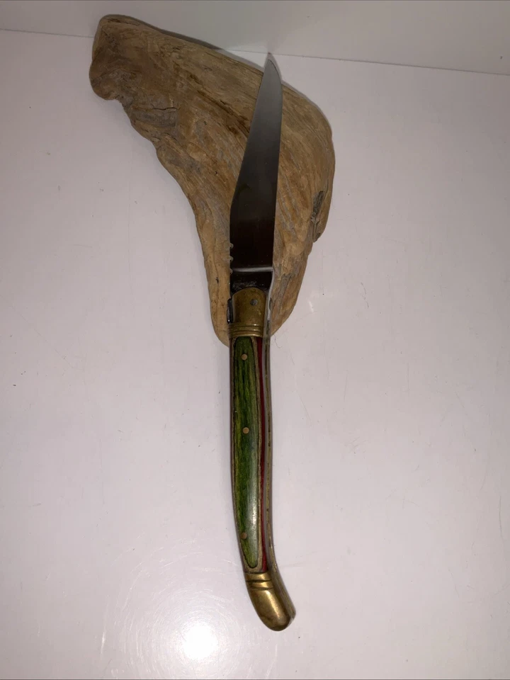 Impresionante Navaja de Bolsillo Auténtica Vintage Laguiole France 12C27 Foto 4 de 4