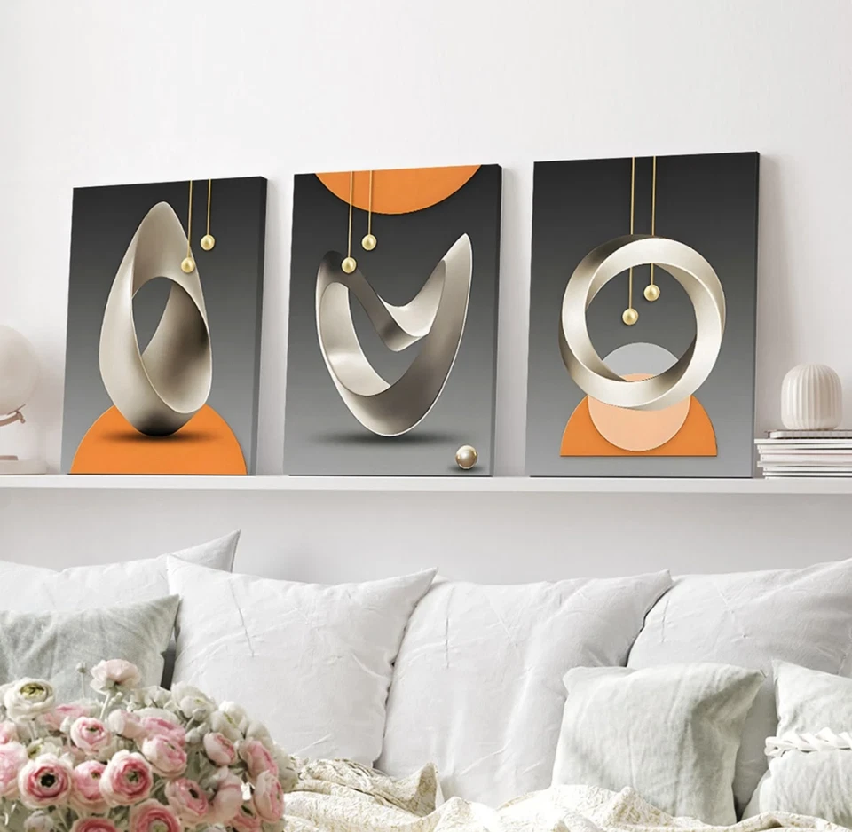 Cuadros Decorativos de Pared Adornos Accesorios de Casa Para El Hogar Modernos Foto 4 de 4