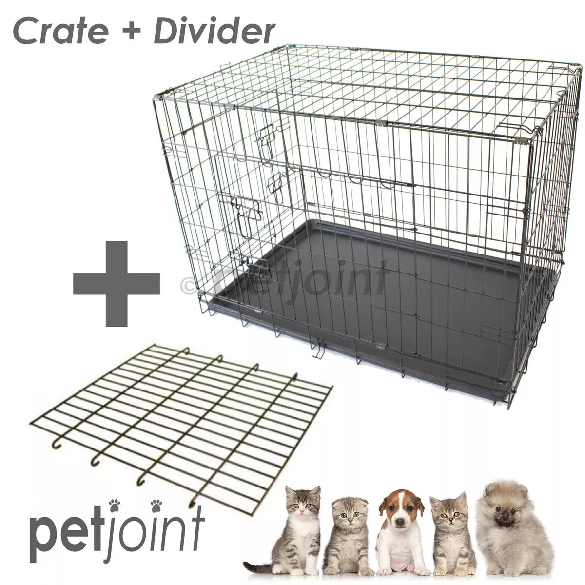Dog crate 2024 with divider