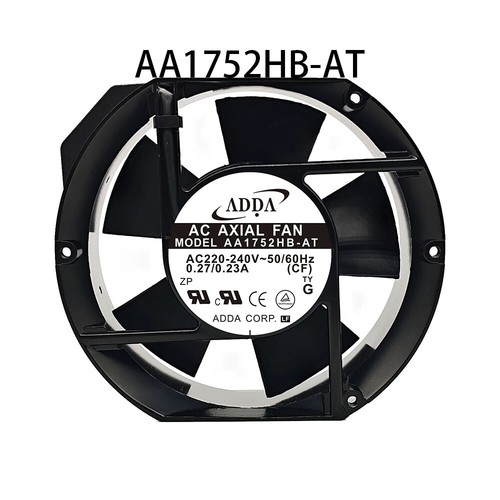 ADDA AA1752HB-AT high air volume Cooling Fan AC 220/240V 0.27/0.23A 172*150*51mm - 第 1/3 張圖片