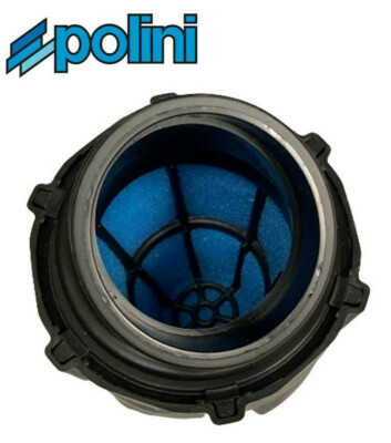 Air filter Polini Blue Air Box 46mm 30° blue-black