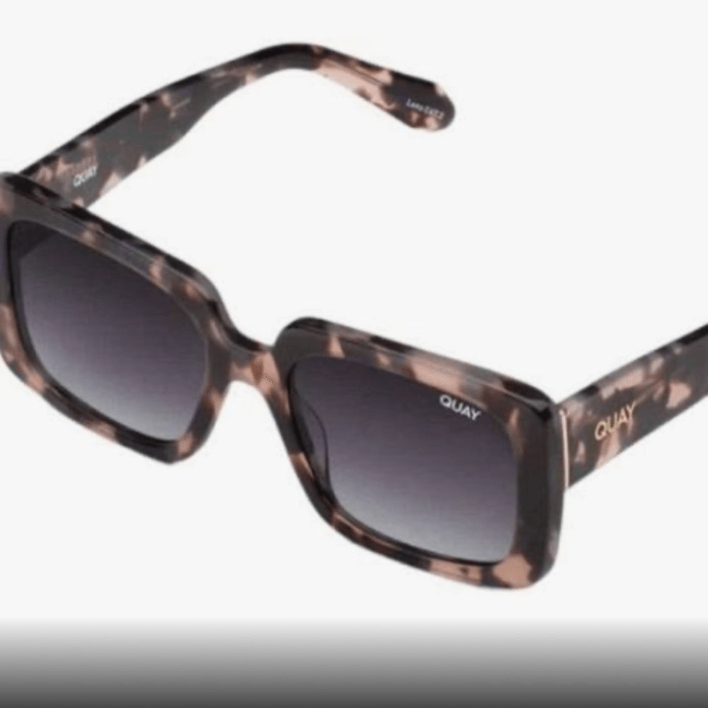 NEW! Rare QuayTotal Vibe tortoise sunglasses Quay_AllTalk_NeutralTortBrown_  main image 4