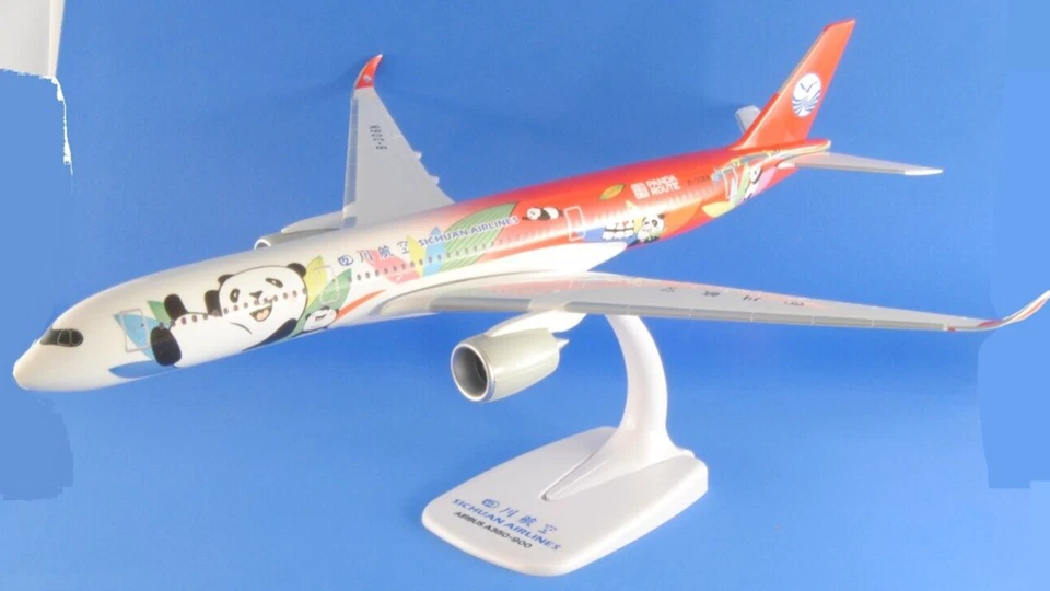 HERPA 613521 Aereo modello Airbus A350-900 Sichuan Airlines 1:200 Snap-Fit - Immagine 3 di 4
