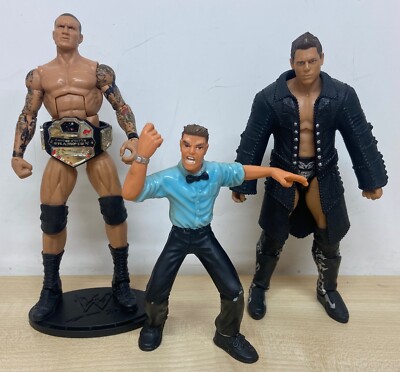WWE - Randy Orton vs The Miz Actionfiguren mit Schiedsrichter - Mattel Elite -
