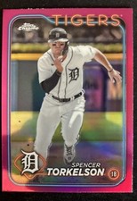 2024 Topps Chrome Spencer Torkelson Pink Refractor Detroit Tigers