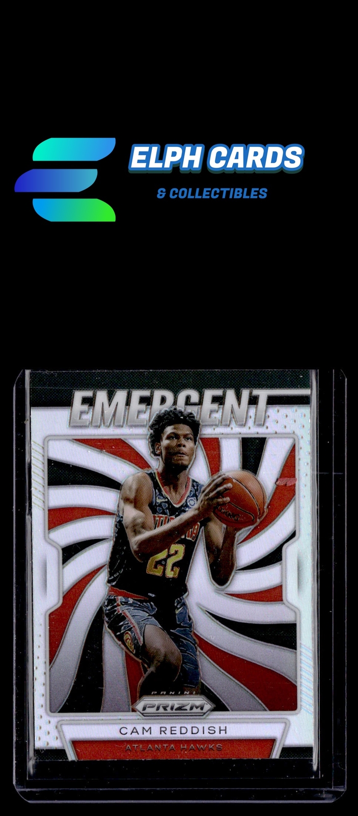 2019-20 Panini Prizm #3 Cam Reddish Emergent Silver