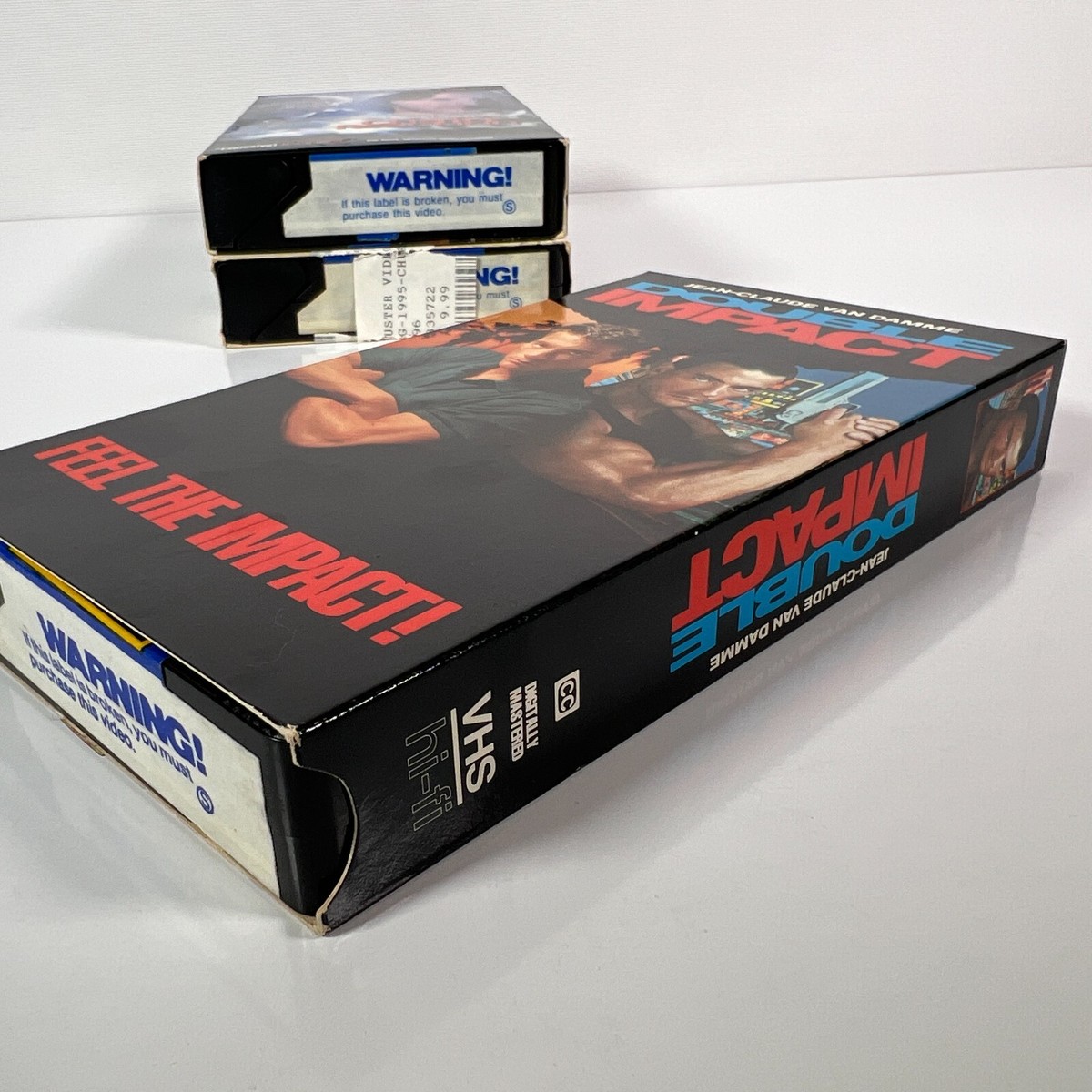 Double Impact Van Damme, Chain Reaction,Top Dog Chuck Norris