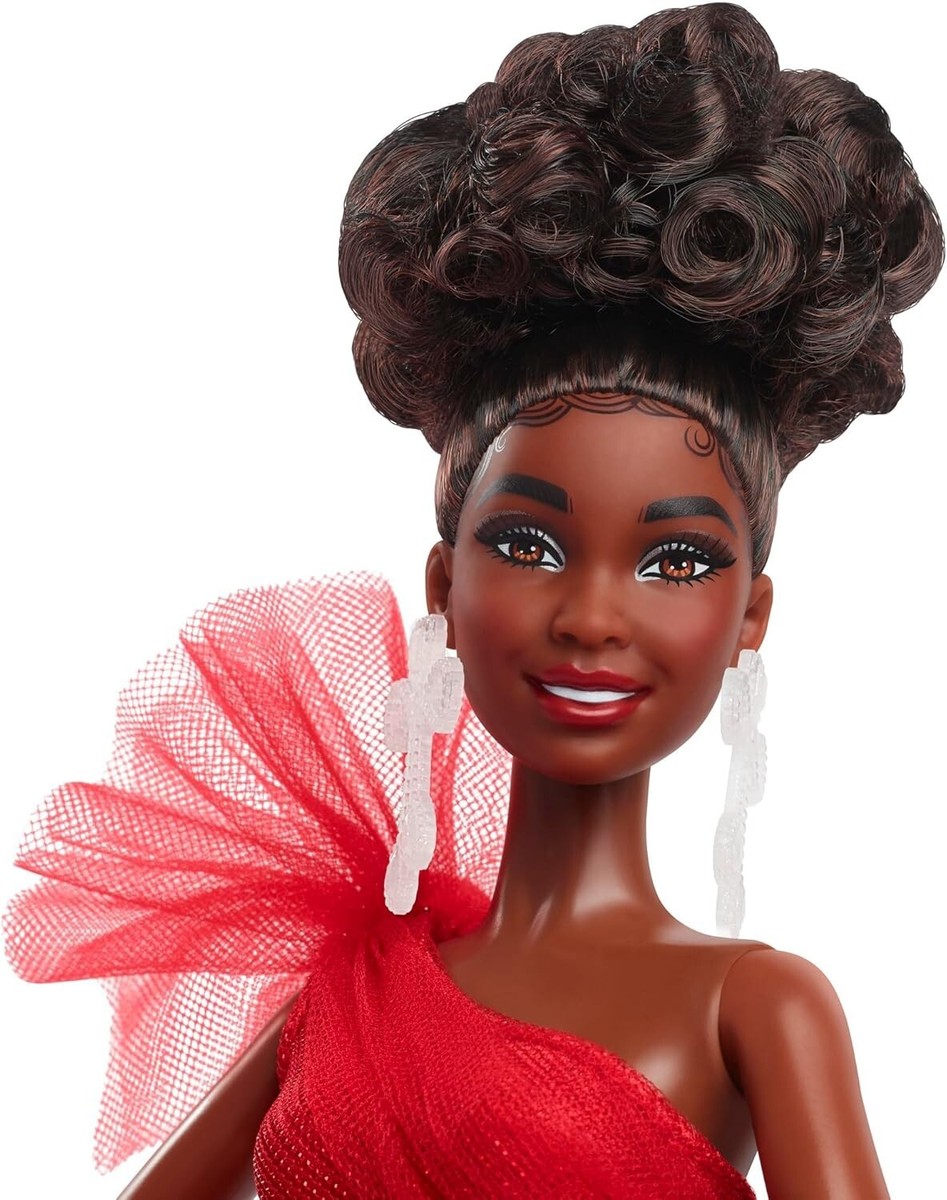 Mattel Barbie Signature 2024 Holiday Barbie Fashion Doll (Brown