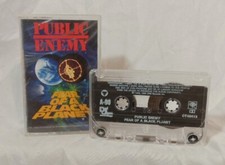 PUBLIC ENEMY Fear Of A Black Planet Cassette Tape 1990 Rap Hip-Hop Rare Tested..