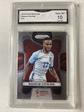 2018 Panini Prizm World Cup #73 Raheem Sterling Gem Mint 10