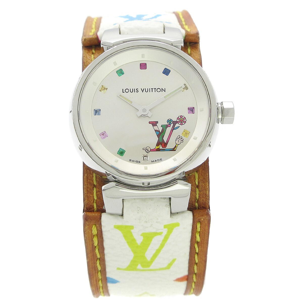 Louis Vuitton Tambourine Authentic Swiss-Made Luxury Watch The New Louis Vuitton Tambour Integrated Steel Sports Watch  main image 2