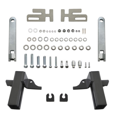 Mounting Brackets Set For Kenworth T680 2008-2021 Semi Truck Deer Bumper Guard