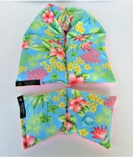 microwave rice heating pad set for neck/eyes