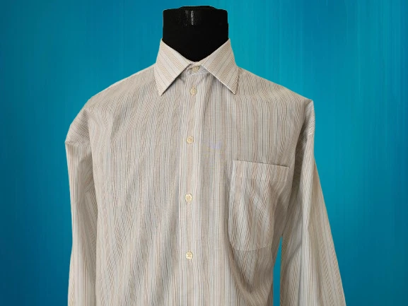 CONCEPTS By CLAIBORNE MEN'S LONG SLEEVE DRESS SHIRT - SIZE 17 (34/35) - Image 4 of 4