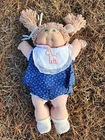 Cabbage Patch Kids Doll  1978, 1982,Blonde Hair, Grey Eyes With 2 Dimples