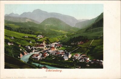 Old postcard AK Schellenberg - Panorama GERMANY (1065959)