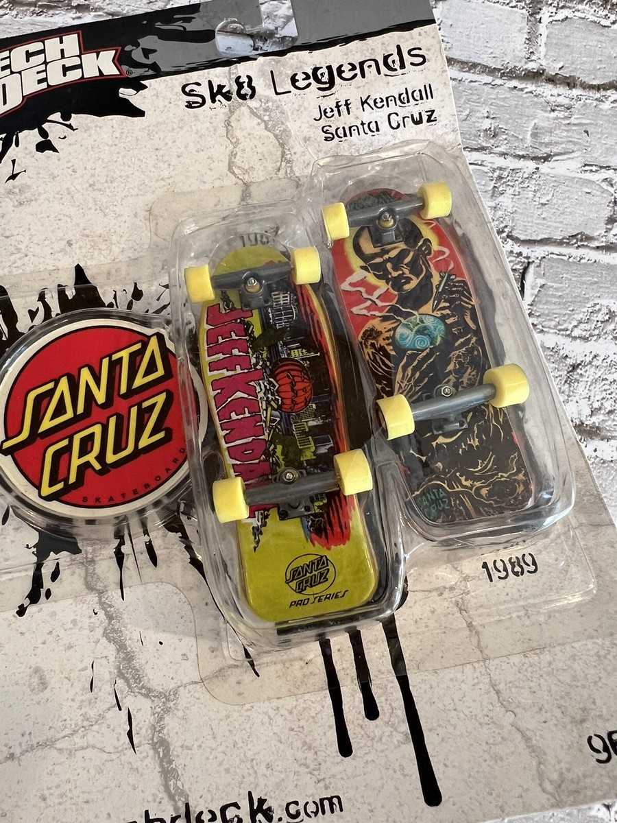 Tech Deck Sk8 Legends Santa Cruz Skateboard Fingerboard NOS