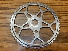 Old School Mongoose Crankset With Snowflake Chainring 44T Sugino Stamped BMX