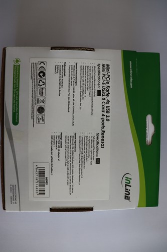 InLine Mini-PCIe Express Schnittstellenkarte 4x USB 3.0 - Bild 4 von 6
