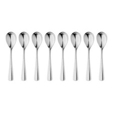 6x Cutlery Stainless Steel Silver Tea Spoons  Coffee Spoon High Quality Dining