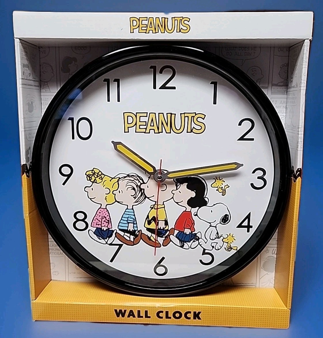 Peanuts Snoopy and the Gang 14 In. Wall Clock | eBay